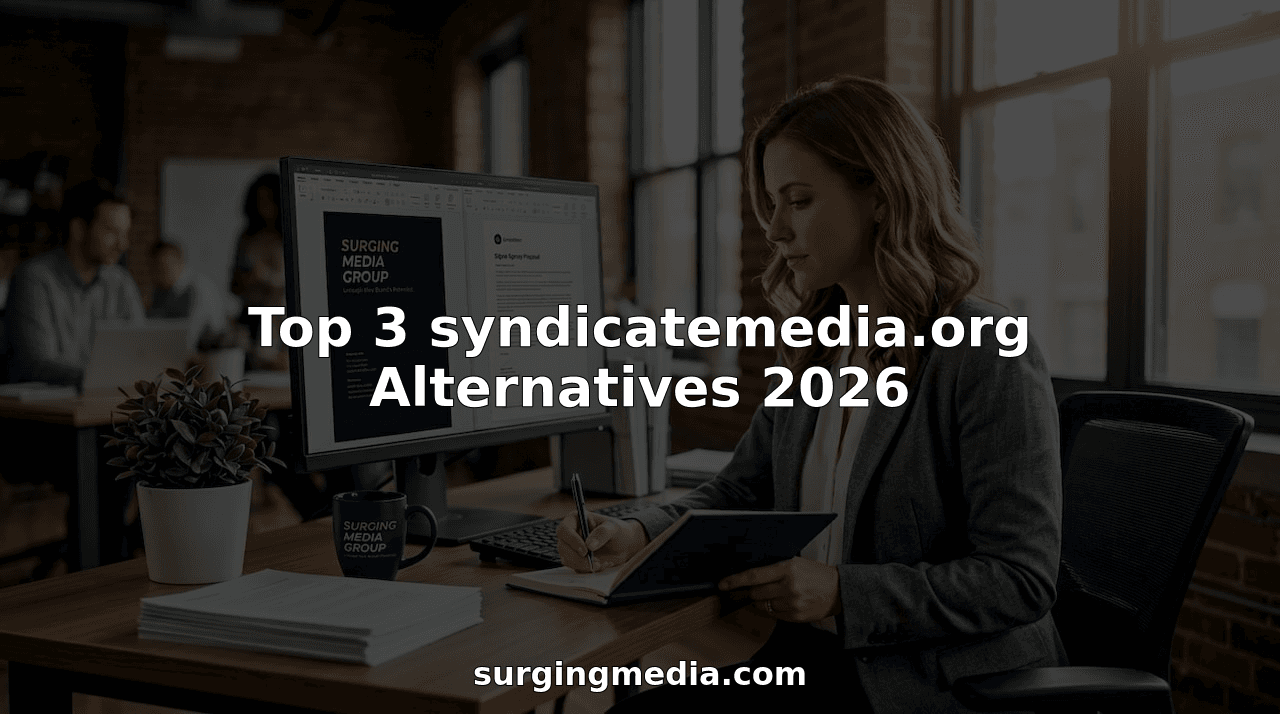 Top 3 syndicatemedia.org Alternatives 2026
