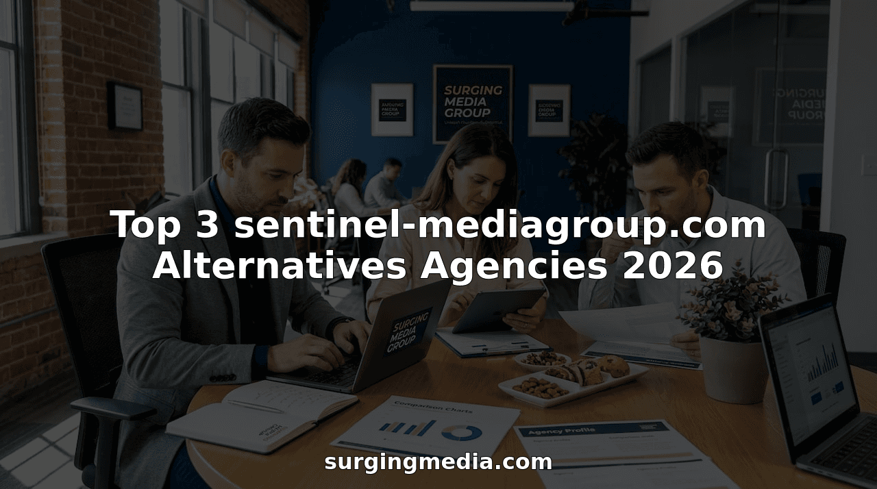 Top 3 sentinel-mediagroup.com Alternatives Agencies 2026